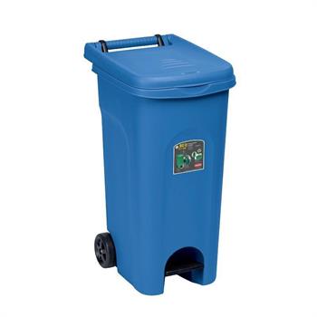 PATTUMIERA BIDONE URBAN ECO SYSTEM 60 LT CON PEDALE BLU