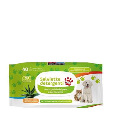 SALVIETTE PET DR.PROTEC ALOE VERA 40 PZ