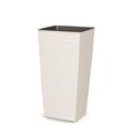 VASO FINESA AURORA 30 X 30 X 57 CM COLORE BIANCO