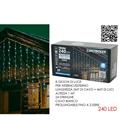 LUCI TENDA 4 MT X 1 MT 240 LED BIANCO FREDDO