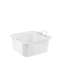 BAGNO QUADRO 33x31x16 CM 10LT BIANCO