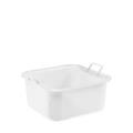 BAGNO QUADRO 38x36x18 CM 15 LT BIANCO