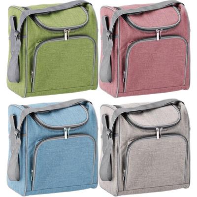 BORSA TERMICA 16LT 27X18XH31 CM 4 COLORI ASS