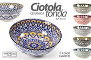 CIOTOLA CERAMICA 23X23X8,5 CM DECORI ASS