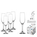 BICCHIERE CALICE FLUTE BACCO 215 CC CONF. 6PZ