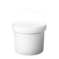 SECCHIO CON COPERCHIO 3,4 LT BIANCO