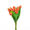 FIORE BOUQUET 9 TULIPANI 37 CM ARANCIO