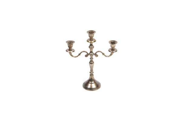 CANDELABRO 3FUOCHI VERSAILLES 26X10XH30,2CM