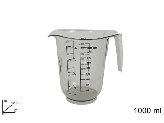 CARAFFA GRADUATA PLASTICA 1000ML