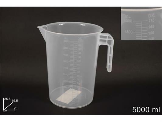 CARAFFA GRADUATA IN PLASTICA 5LT