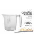 CARAFFA GRADUATA 1300 ML TRASPARENTE