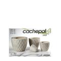 CASPO CERAMICA SET 4 PZ COLORE PANNA