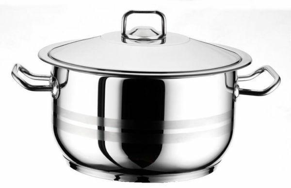 CASSERUOLA INOX ARIAN CON COPERCHIO 32CM