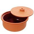 CASSERUOLA TONDA TERRACOTTA D. 24 X H12 CM SENZA MANICI