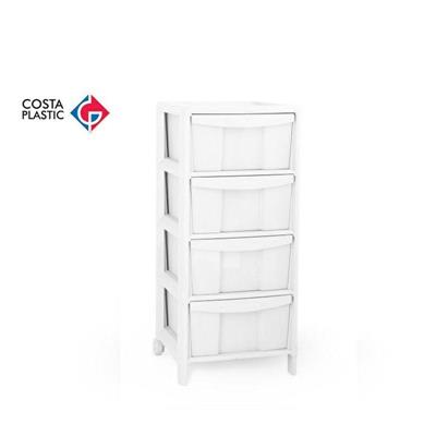 CASSETTIERA COMETA 4 COLORE BIANCO