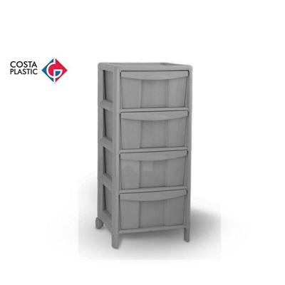 CASSETTIERA COMETA 4 COLORE GRIGIO