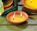 CITRONELLA TERRACOTTA SET 3PZ D.12XH3CM