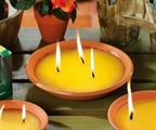 CITRONELLA TERRACOTTA D.18XH4CM