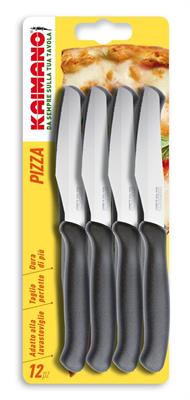 COLTELLO ITALICUS PIZZA CONF.12PZ COLORE NERO