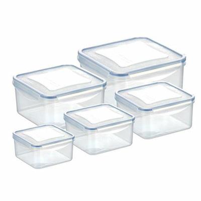 CONTENITORI QUADRATI SET 5PZ FRESHBOX