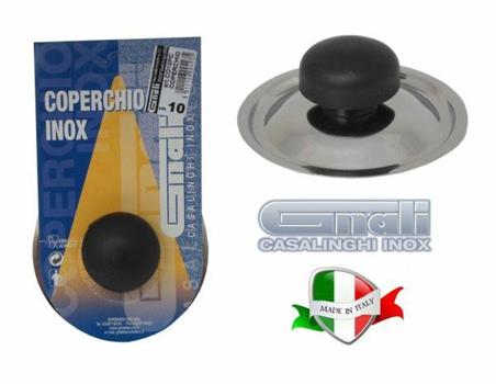 COPERCHIO INOX CM.10 ART. CO10PC GNALI