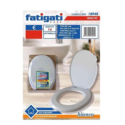 COPRIVASO WC BIANCO 650 GR FATIGATI