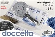 DOCCINO MULTIGETTO 3FUNZIONI D.11CM COLORI ASS.