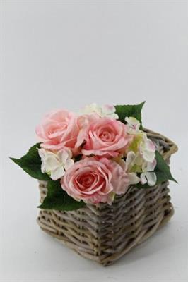 FIORE MAZZETTO ROSE COLORE PINK