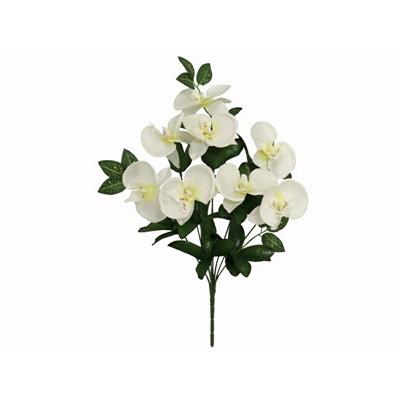 FIORE BOUQUET ORCHIDEA 8 FIORI 41 CM