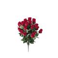 FIORE BOUQUET ROSE 54 CM COLORE ROSSO