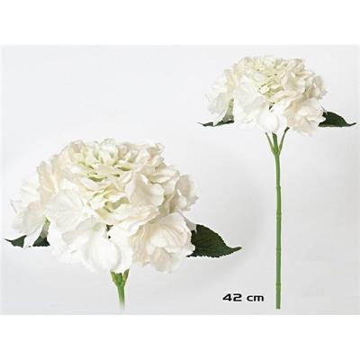 FIORE ORTENSIA 42 CM COLORE BIANCO