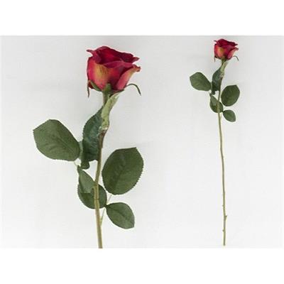 FIORE ROSA 60 CM COLORE ROSSO