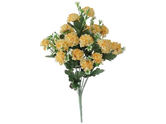 FIORE CRISANTEMO 10FIORI 50CM COLORE GIALLO