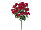 FIORE CRISANTEMO 10FIORI 50CM COLORE ROSSO