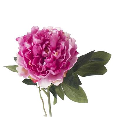 FIORE PEONIA 74 CM FUCSIA