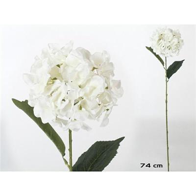 FIORE ORTENSIA 74 CM COLORE BIANCO