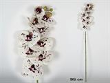 FIORE ORCHIDEA 95CM COLORE BIANCO/ROSSO