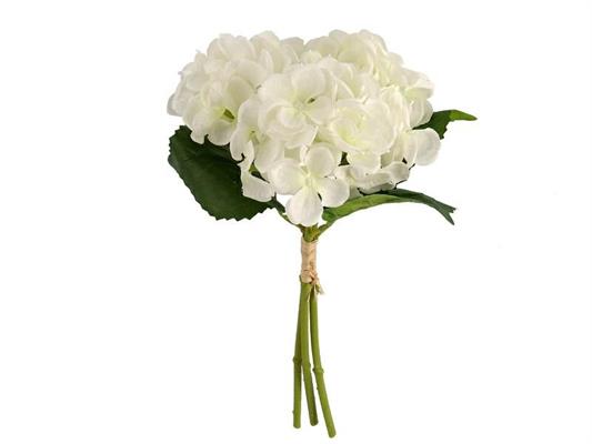 FIORE ORTENSIA 5FIORI 35CM COLORE BIANCO