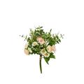 FIORE BOUQUET RANUNCOLO 5 FIORI 35 CM COLORE ROSA