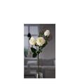 FIORE ROSA 3 FIORI 80 CM COLORE BIANCO