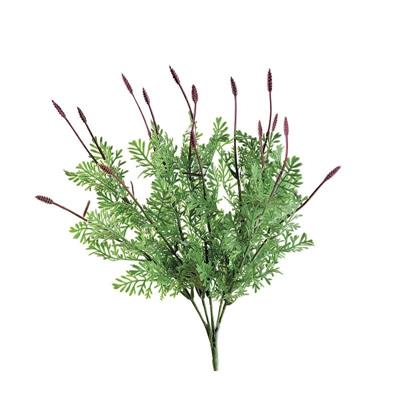 FIORE RAMOSCELLO CON FOGLIE 38 CM