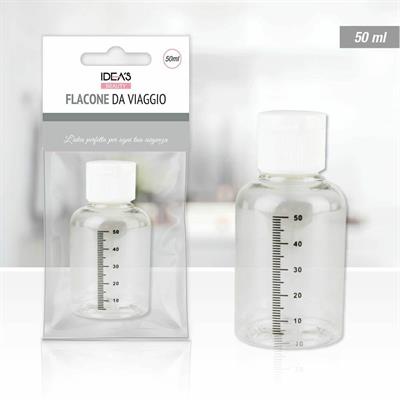 FLACONE DA VIAGGIO 50ML TRASPARENTE