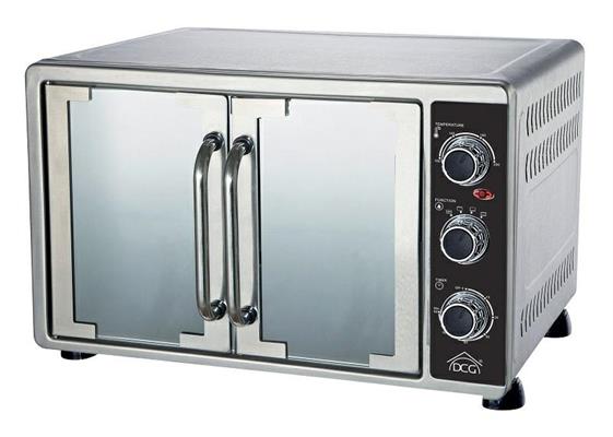 FORNO ACCIAIO DOPPIA PORTA 58LT