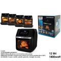 FRIGGITRICE FORNO DIGITALE ARIA CALDA 12 LT 1800 W