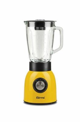 FRULLATORE CON CARAFFA VETRO 1,5LT 2VELOCITA' 6LAME 600W COL