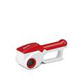 GRATTUGIA RICARICABILE 2 RULLI INOX 12W COLORE ROSSO