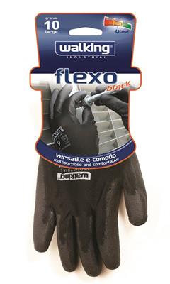 GUANTO FLEXON WALKING NPU NERO MIS.7 ART. 010803