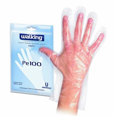 GUANTO PE 100 WALKING CONF. 100PZ ART. 020310