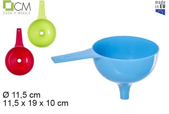 IMBUTO IN PLASTICA 12 CM COLORI ASS.