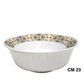 INSALATIERA COSTOLATA MELAMINA 23 CM DECORO CALTAGIRONE